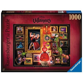 Ravensburger Disney Villainous - Puzzle Regina di Cuori 1000 Pezzi