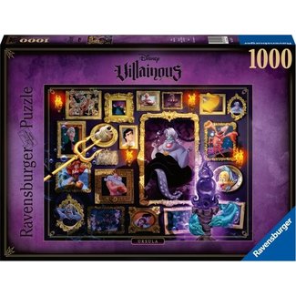 Ravensburger Disney Villainous - Puzzle di Ursula 1000 pezzi