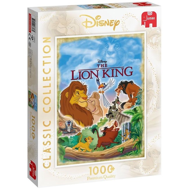 Jumbo Colección Clásica - Disney El Rey León Puzzle 1000 piezas