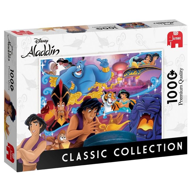 Jumbo Collezione classica - Puzzle Disney Aladdin 1000 pezzi