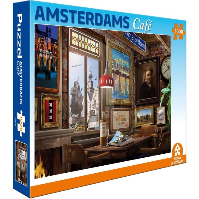 House of Holland Amsterdam Cafe Puzzle 1000 Teile