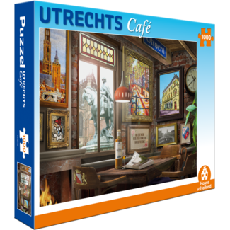 House of Holland Utrecht Cafe Puzzle 1000 Teile