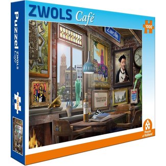 House of Holland Zwols Café Puzzel 1000 Stukjes