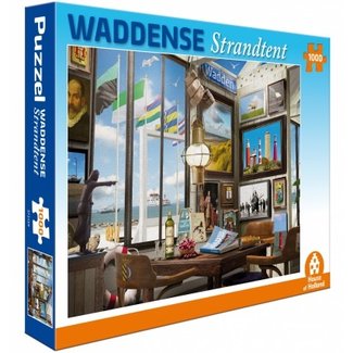 House of Holland Wadden Beach Cafe Puzzle 1000 pezzi