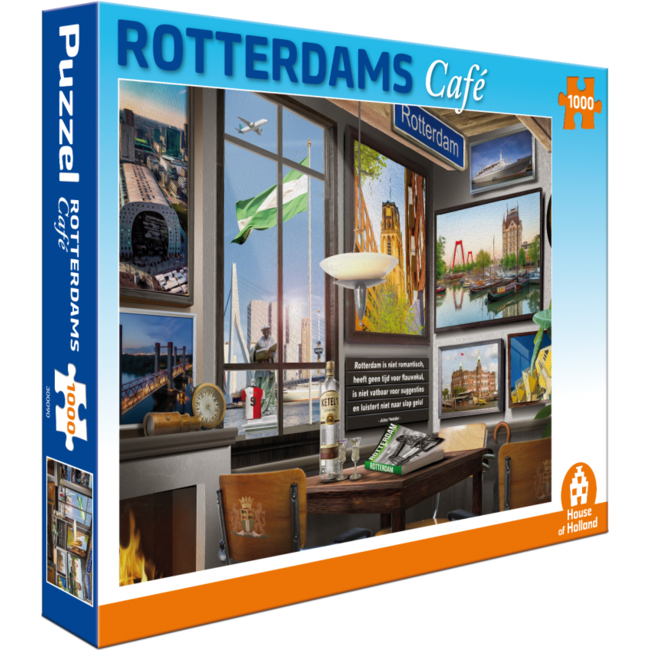 House of Holland Rotterdam Cafe Puzzle 1000 Piezas