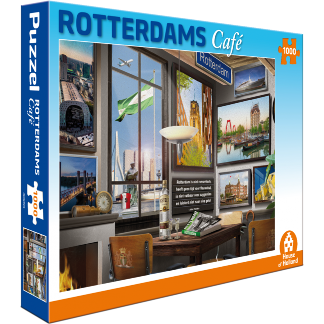 House of Holland Rotterdams Café Puzzel 1000 Stukjes