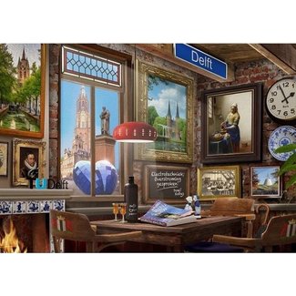 House of Holland Delft Cafe Puzzle 1000 Teile