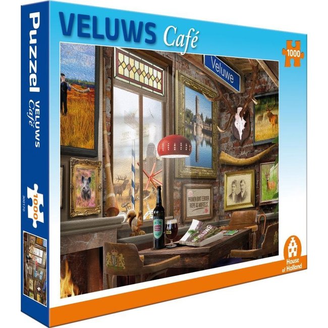 House of Holland Veluws Café Puzzel 1000 Stukjes