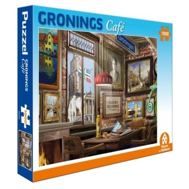 Groningen Cafe Puzzle 1000 piezas