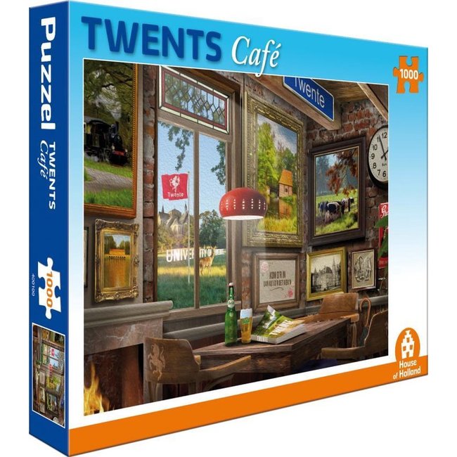 House of Holland Twents Café Puzzel 1000 Stukjes