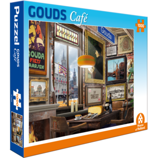 House of Holland Gouds Café Puzzel 1000 Stukjes