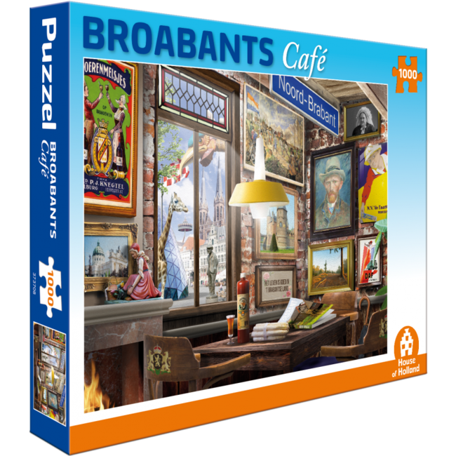 Broabants Café Puzzle 1000 pezzi