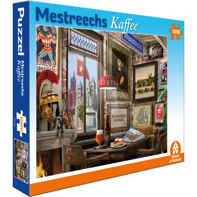 House of Holland Mestreechs Café Puzzle 1000 Piezas