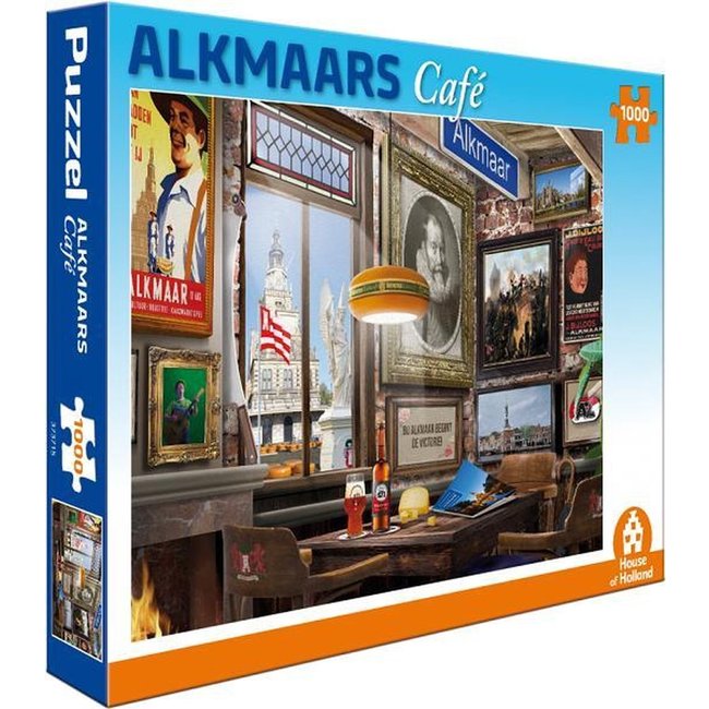 Alkmaar Cafe Puzzle 1000 piezas