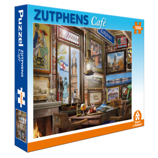 House of Holland Zutphen Cafe Puzzle 1000 Teile