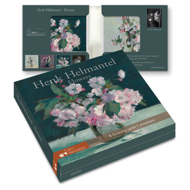 Art Revisited Dossier Henk Helmantel- Fleurs 8 cartes