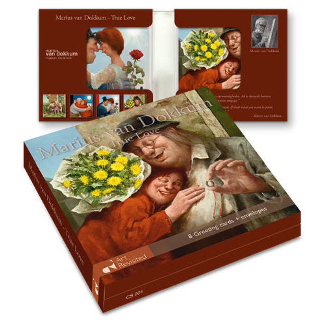 Classeur de cartes Marius van Dokkum- True Love 8 cartes