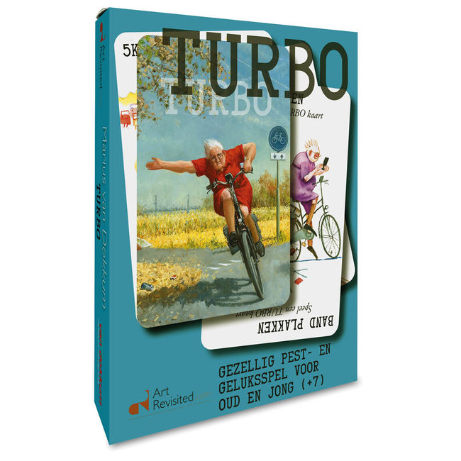 Art Revisited Turbo (juego de intimidación y suerte) - Marius van Dokkum