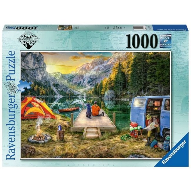 Puzzle del campeggio tranquillo 1000 pezzi