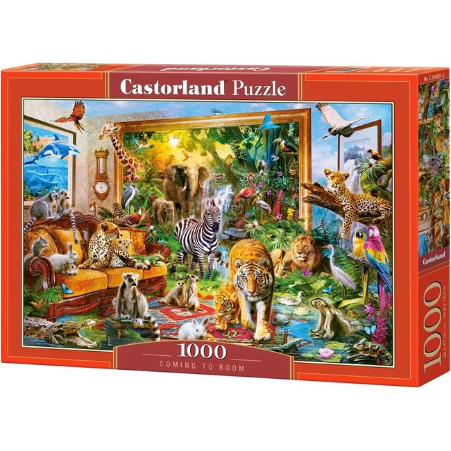 Puzzle Castorland Fleurs lilas Puzzle 1500 pièces