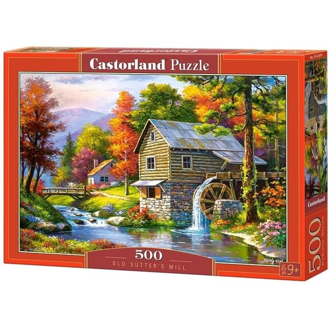 Castorland Puzzle 500 pezzi del Vecchio Mulino Sutters