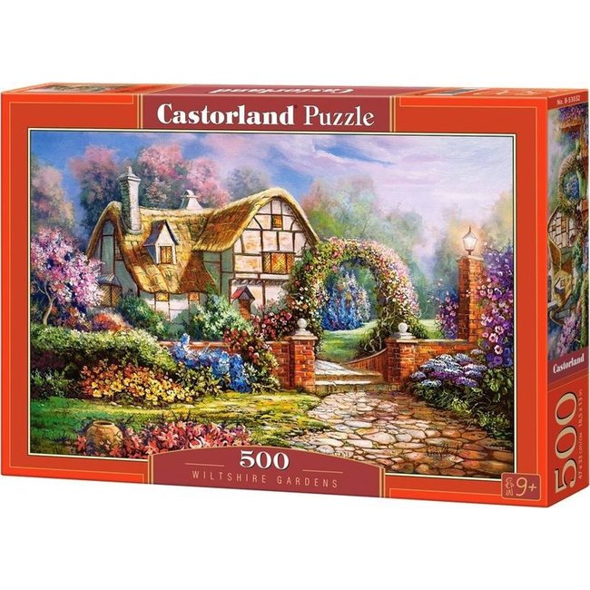 Castorland Puzzle dei giardini del Wiltshire 500 pezzi