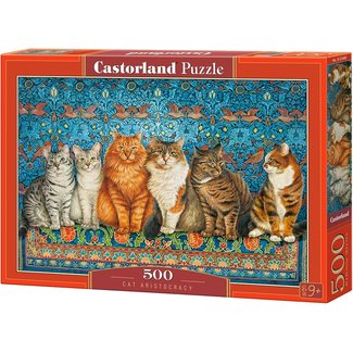 Castorland Puzzle Aristocratie féline 500 pièces