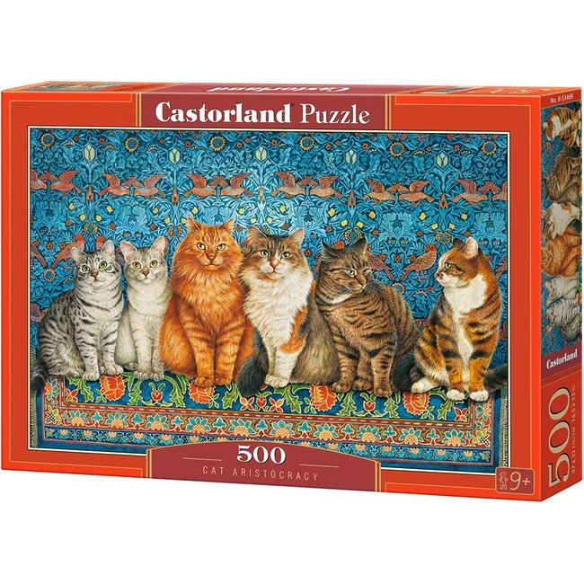 Cat Aristocracy Puzzel 500 Stukjes