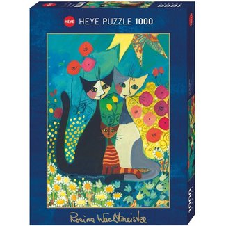 Heye Rosina Wachtmeister Puzzle parterre de fleurs 1000 pièces