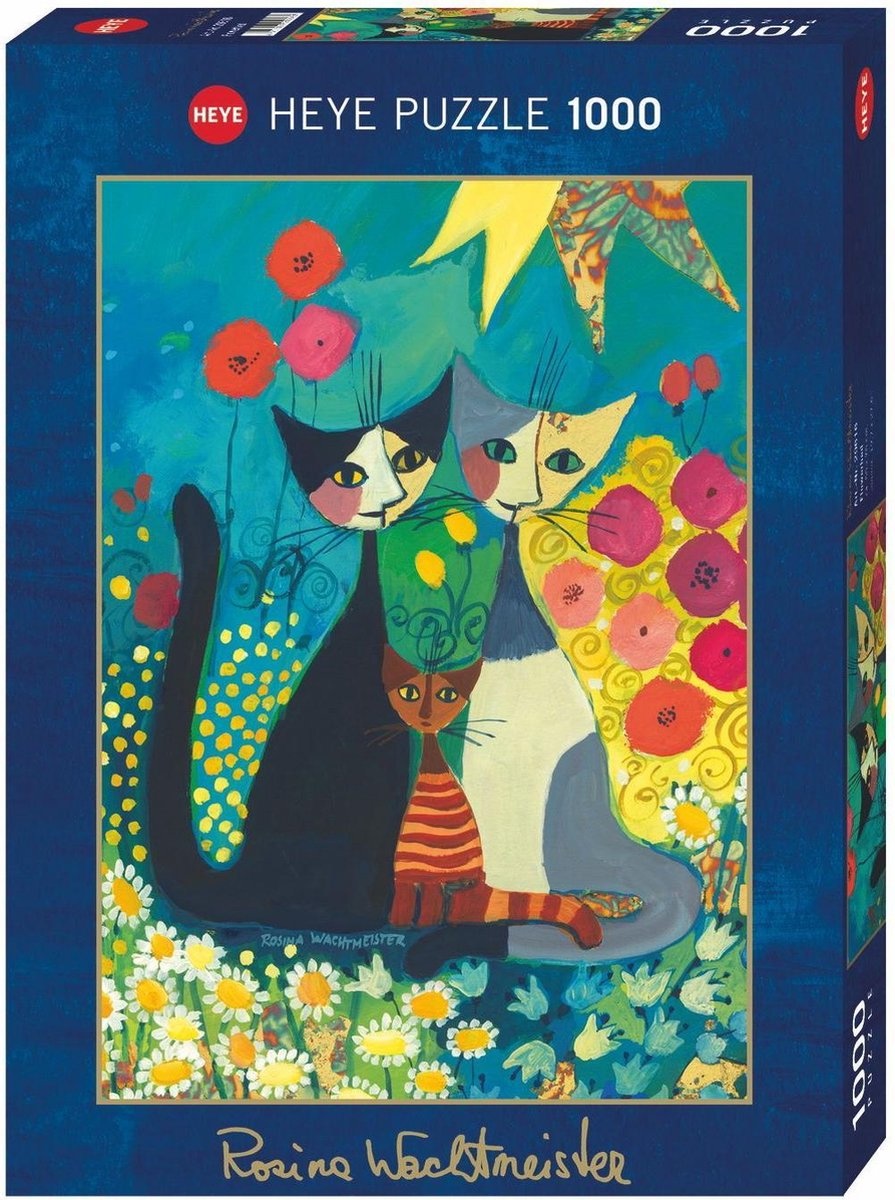 Rosina Wachtmeister Puzzle Pieces 1000 plates-bandes 