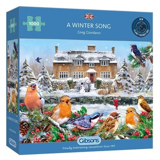 Gibsons Puzzle di una canzone invernale 1000 pezzi