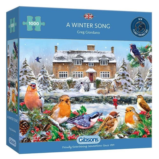 Gibsons Canción de invierno Puzzle 1000 piezas