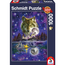 Schmidt Puzzle Loup au clair de lune Puzzle 1000 pièces