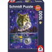 Schmidt Puzzle Wolf im Mondschein 1000 Puzzle Pieces