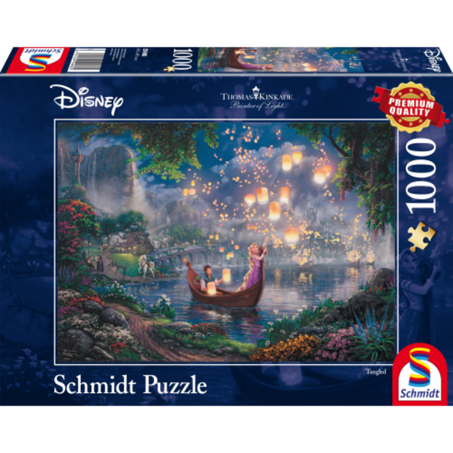Puzzle Disney Rapunzel 1000 pezzi
