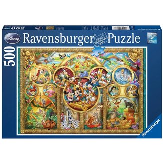Ravensburger Puzzle Disney Family 500 pezzi