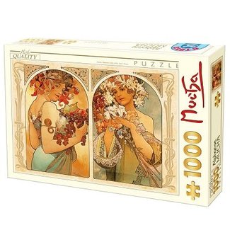 Dtoys Alphonse Mucha Puzzle 1000 Pieces