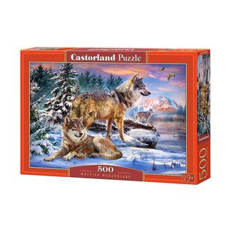 Castorland Rompecabezas Wolfish Wonderland 500 piezas