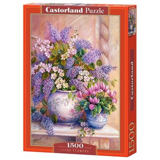 Castorland Lila Blumen-1500 Puzzle Pieces
