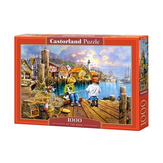 Castorland Sur le quai Puzzle de 1000 pièces