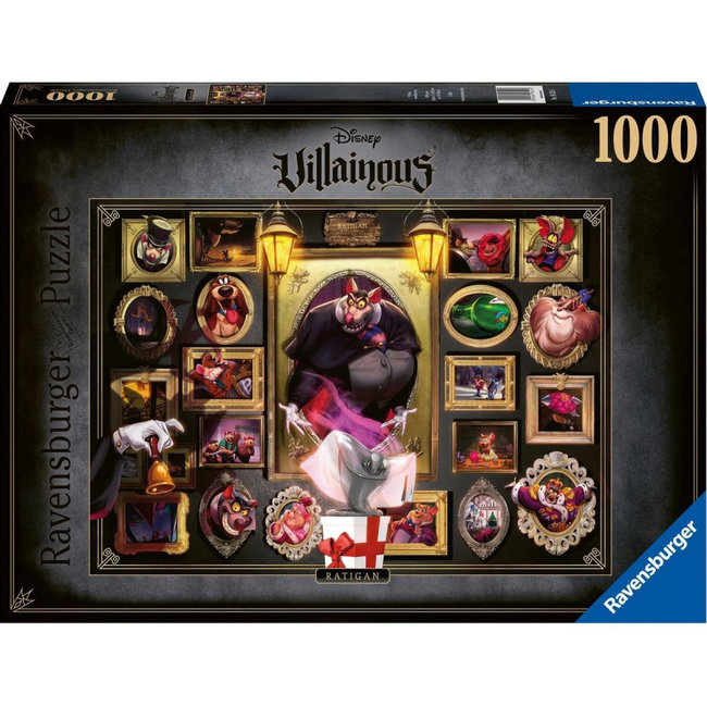 Disney Villainous - Ratigan Puzzle 1000 Teile