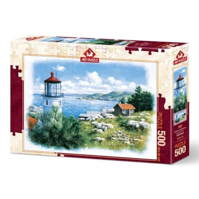 Seafront Lighthouse Puzzle 500 Pieces