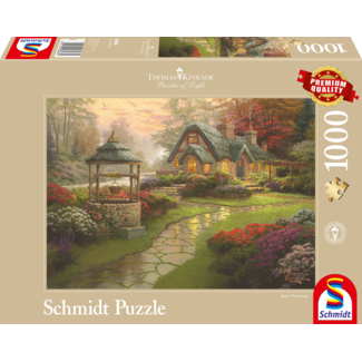 Schmidt Puzzle Make a Wish Cottage Puzzle 1000 Pieces