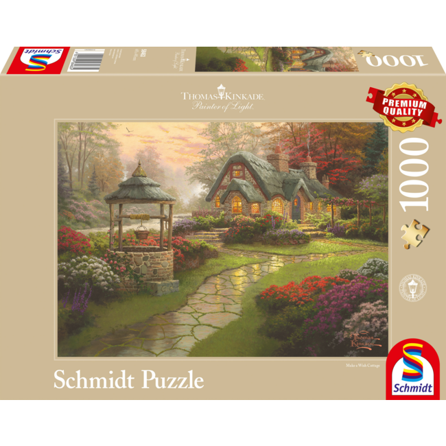 Schmidt Puzzle Puzzle della casetta dei desideri 1000 pezzi