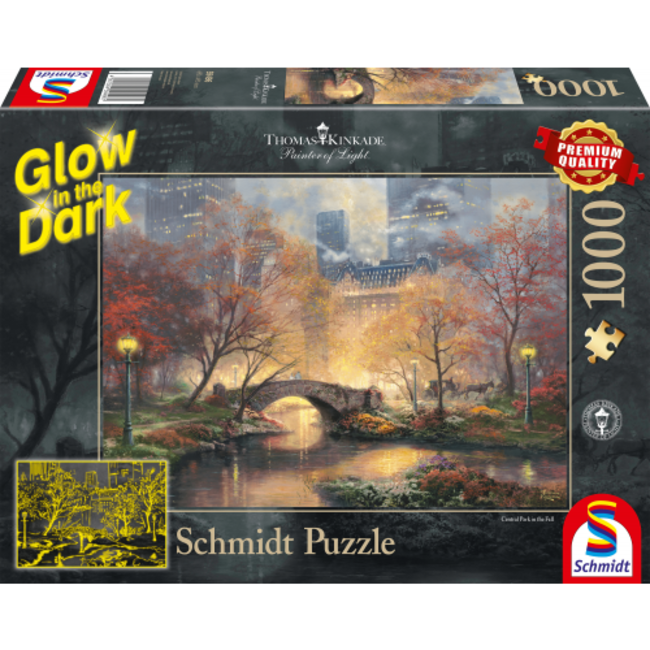 Puzzle Autunno a Central Park 1000 pezzi