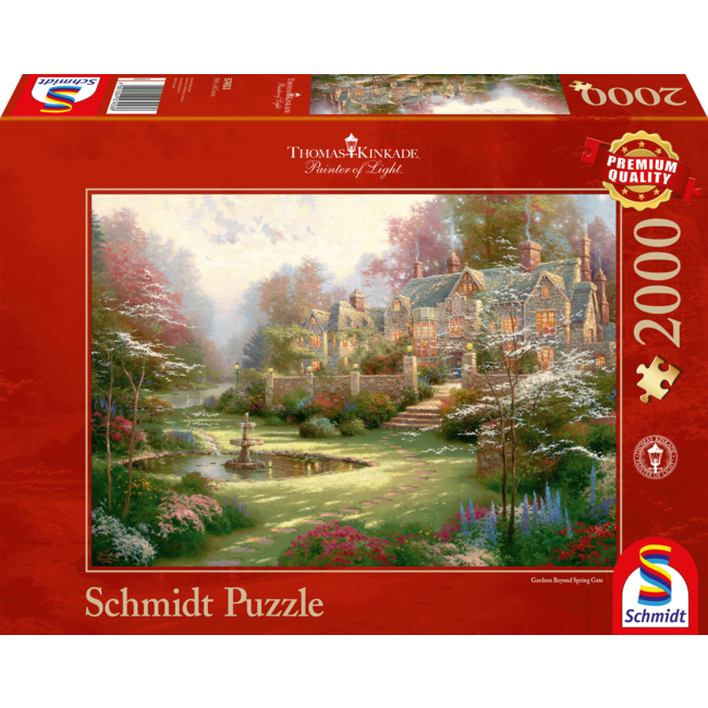 Gardens beyond Spring Gate Puzzle 2000 pieces