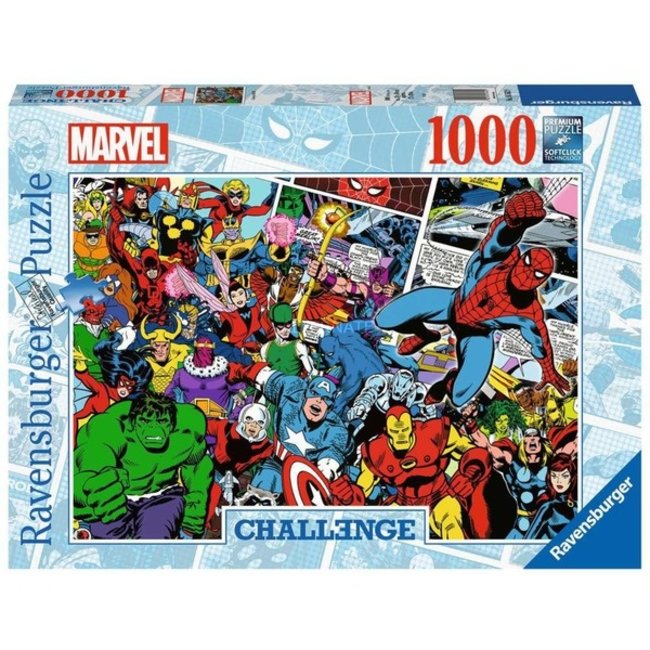 Marvel Challenge Puzzle 1000 Pieces