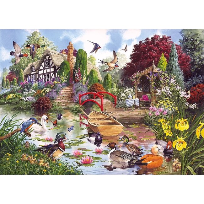 Puzzle Flora y Fauna 4x 500 Piezas