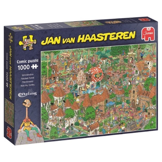 Jan van Haasteren - Sprookjesbos Efteling Puzzle 1000 Piezas