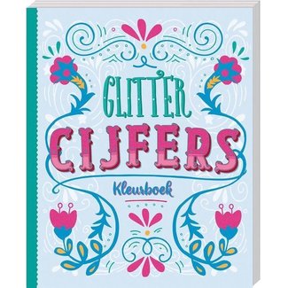 Inter-Stat Glitterkleurboek Cijfers